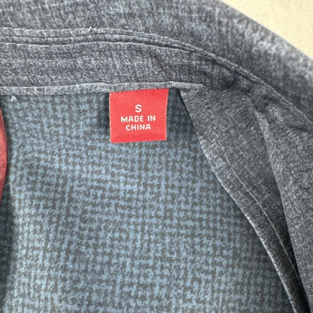 Johnston & Murphy Mens XC4 Extreme Comfort Unstructured Blazer Small Bluish Gray